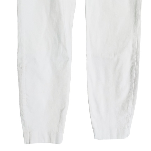 Camber & Grace White Fitted Stretchy Ankle Cut Pants Office Business Size Small - Picture 4 of 13